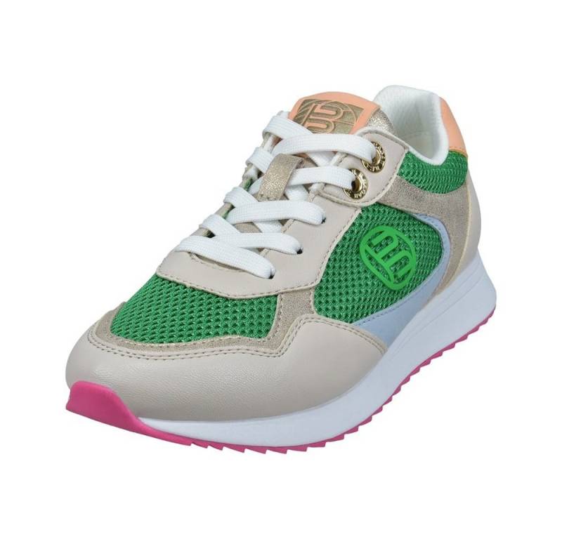 BAGATT ARA D31-ARA02 beige/grün Damen Sneaker von BAGATT