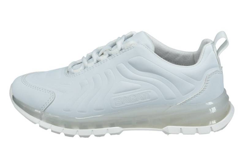 BAGATT Athena (synthetisches Material in Glattleder Optik) weiss Damen Sneaker von BAGATT
