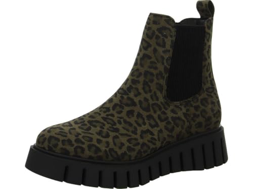 BAGATT Boot - Animal Print/Schwarz Synthetik Weite Normal, Schuhgröße 38 von BAGATT
