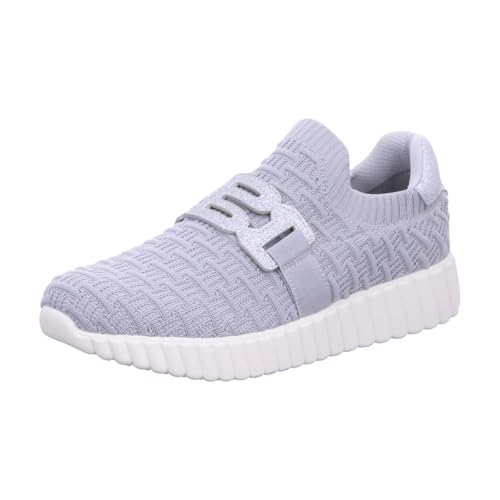BAGATT Carini - Hellgrau/Silber Textil Schuhgröße 42, Weite Normal BAGATT Carini - Hellgrau/Silber Textil Schuhgröße 42, Weite Normal von BAGATT