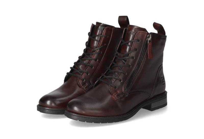 BAGATT TT.Bagatt D11AFS3K4100-3500 Damen Glattleder bordeaux Schnürstiefel von BAGATT