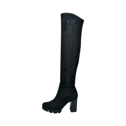 BAGATT Damen Amila Evo Overknees, Black, 42 EU von BAGATT