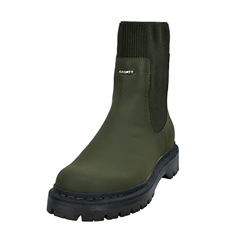 BAGATT Damen Big Boots, Dark Green, 36 EU von BAGATT