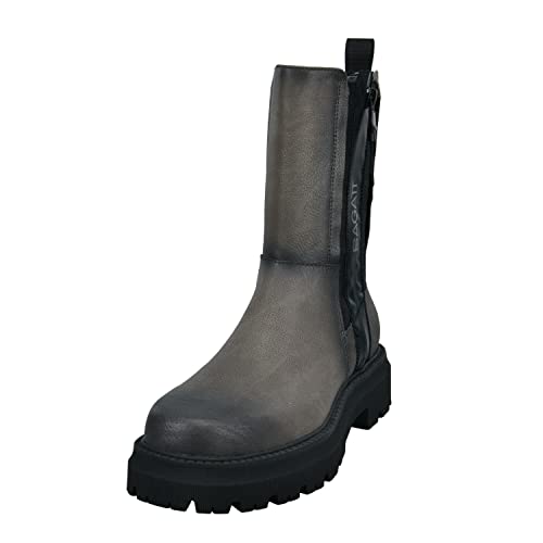 TT bagatt Damen Carley Boots, Dark Grey/Black, 38 EU von BAGATT