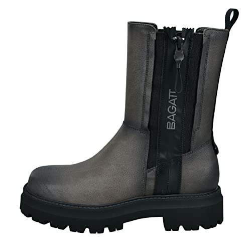 TT bagatt Damen Carley Boots, Dark Grey/Black, 40 EU von BAGATT