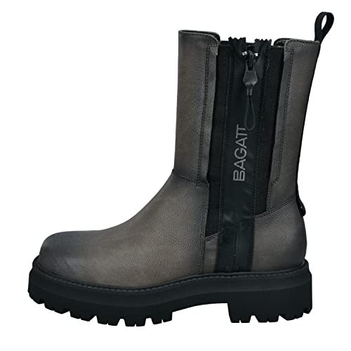BAGATT Damen Carley Boots, Dark Grey/Black, 42 EU von BAGATT
