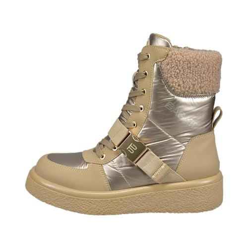 BAGATT Damen Catania Boots, beige, 36 EU von BAGATT