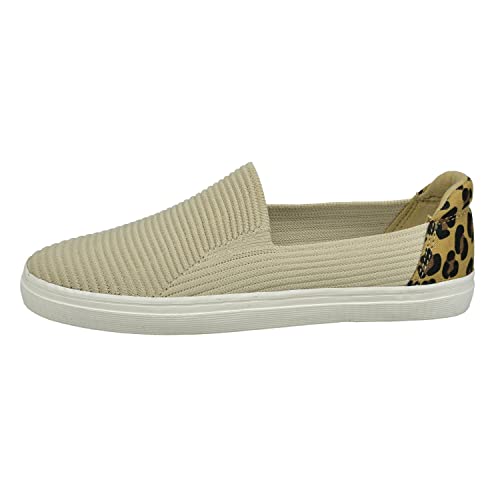 BAGATT Damen Cesena Slipper, beige/Animal Print, 37 EU von BAGATT