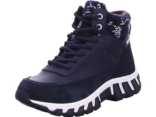 BAGATT Damen Chi TEX Boots, Blue, 36 EU von BAGATT