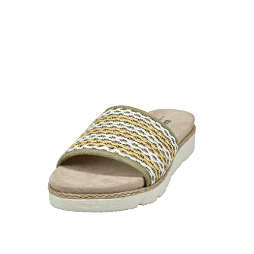 BAGATT Damen D31-67395 Mule, beige/Offwhite, 39 EU von BAGATT