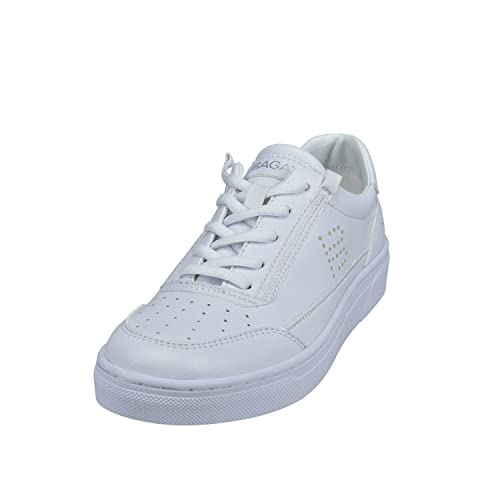 BAGATT Damen D31-8771F Sneaker, White, 38 EU von BAGATT