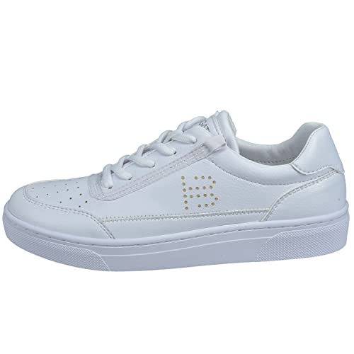 BAGATT Damen D31-8771F Sneaker, White, 37 EU von BAGATT