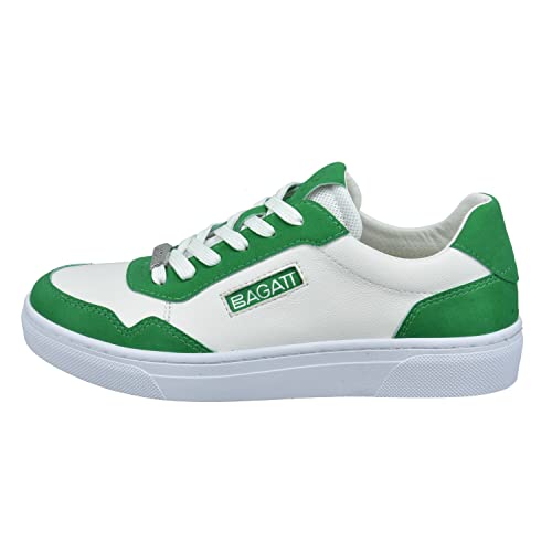 BAGATT Damen D31-8771G Sneaker, Green/White, 42 EU von BAGATT