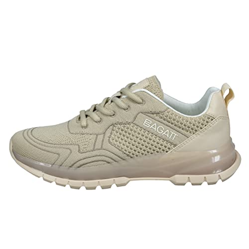 BAGATT Damen D31-A7D10 Sneaker, beige/beige, 40 EU von BAGATT