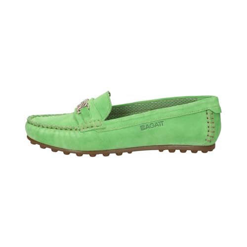 TT.BAGATT D31-AK662 Damen Slipper, Green, 36 EU von BAGATT