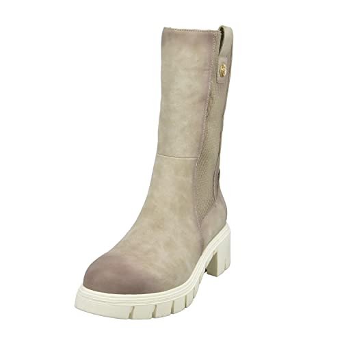 BAGATT Damen Lara Boots, beige, 36 EU von BAGATT