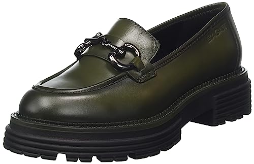 BAGATT Damen Enna Loafer, Dark Green, 38 EU von BAGATT