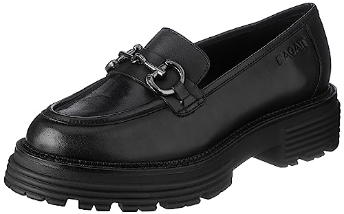 BAGATT Damen Enna Loafer, schwarz, 39 EU BAGATT Damen Enna Loafer, schwarz, 39 EU von BAGATT