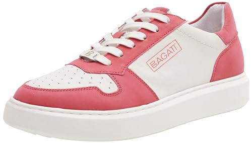 TT.BAGATT Damen D33-ADG14 Sneaker, Hell Rot/Weiß, 41 EU TT.BAGATT Damen D33-ADG14 Sneaker, Hell Rot/Weiß, 41 EU von BAGATT