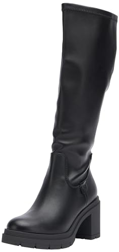 TT.BAGATT Damen D31-AGO34 Knee Boot, Schwarz/Schwarz, 39 EU von BAGATT