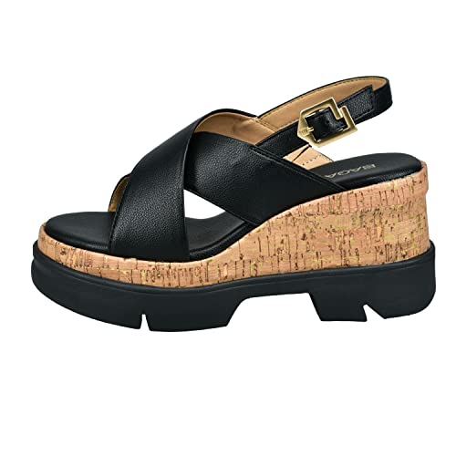 BAGATT Damen D31-AEI81 Slide Sandal, schwarz, 36 EU von BAGATT