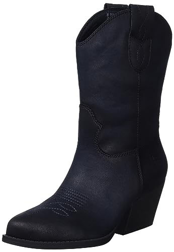 BAGATT Damen Messina Western Boots, Dunkelblau, 37 EU von BAGATT