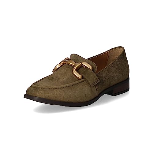 BAGATT Damen Rosalie Loafer, Dark Green, 36 EU von BAGATT