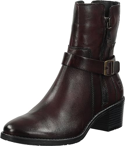 BAGATT Damen Ruby Ankle Boots, red, 36 EU von BAGATT