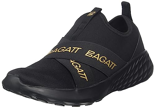 BAGATT Damen Slipper Sneaker, Black, 39 EU von BAGATT