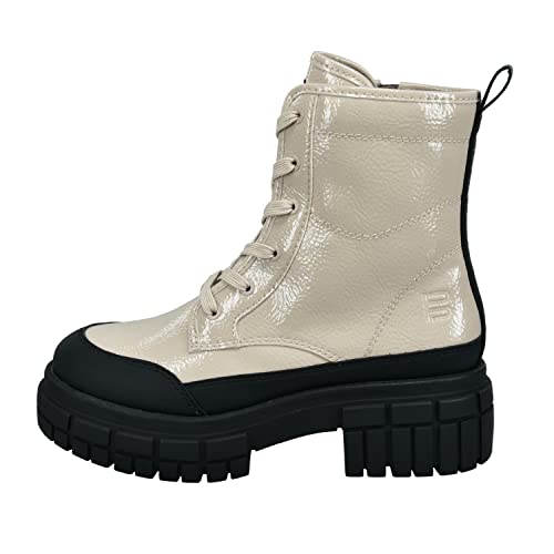 BAGATT Damen Tonic Boots, beige/Black, 37 EU von BAGATT