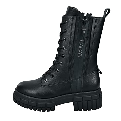 BAGATT Damen Tonic Boots, schwarz, 37 EU von BAGATT