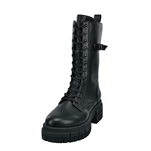 BAGATT Damen D31-A4U38 Boots, schwarz, 38 EU von BAGATT