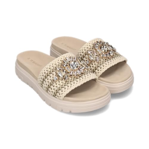 BAGATT D31-AK794-6900 Damen Pantoletten, EU 42 von BAGATT