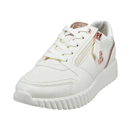 BAGATT Sneaker - Offwhite/Metallics Synthetik Schuhgröße 42, Weite Normal von BAGATT