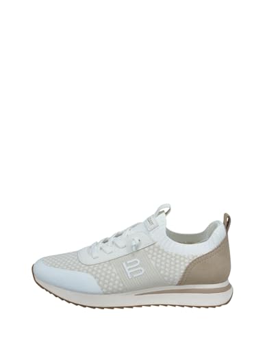BAGATT Sneaker - Weiß/Beige Synthetik Schuhgröße 40, Weite Normal von BAGATT