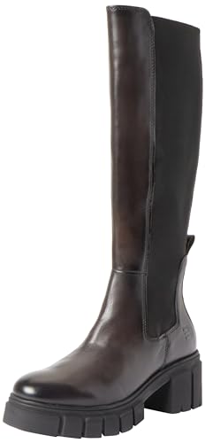 TT.BAGATT Damen D31-AH032 Knee Boot, Dunkelgrau/Schwarz, 38 EU von BAGATT