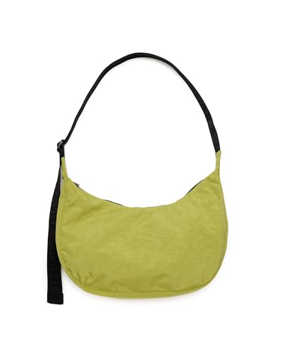 BAGGU Halbmond-Tasche aus Nylon, mittelgroß, Zitronengras, Gelb (Lemongrass), Einheitsgröße von BAGGU