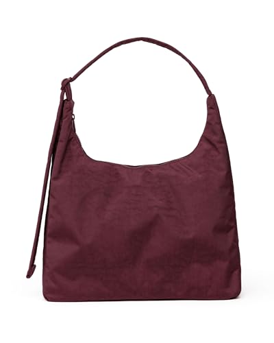 Kompakte Nylon-Schultertasche von BAGGU, Mahagoni von BAGGU