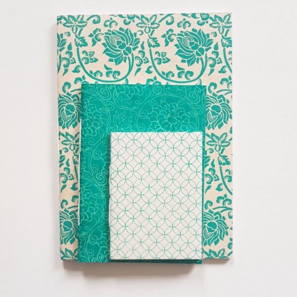 BAGHI Notizbuch Set mit Cover aus handgeschöpftem Papier von BAGHI