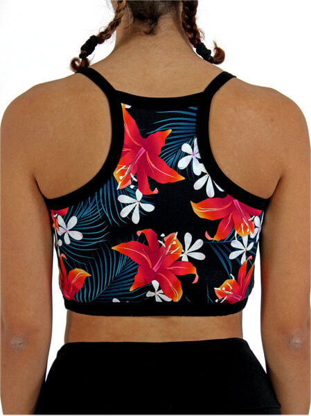 BAGHI Yoga Bustier tropical print GOTS organic von BAGHI