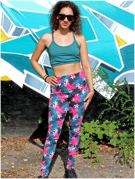 BAGHI Yoga Leggings high waste GOTS Bio-Baumwolle von BAGHI