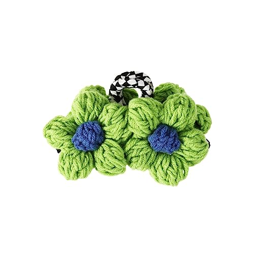 Krokodilklemme, Kopfschmuck, Haarklemme, Damen, stricken, Blumen-Haarspangen, Haarspangen, Blumen-Haarspangen, Haarspangen, Kopfbedeckung, Mode, Herbst-Winter-Accessoires, 68C (Color : 68A, Size : R von BAGLEV