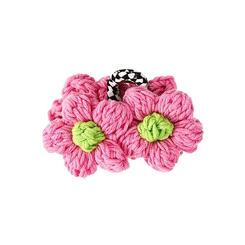 Krokodilklemme, Kopfschmuck, Haarklemme, Damen, stricken, Blumen-Haarspangen, Haarspangen, Blumen-Haarspangen, Haarspangen, Kopfbedeckung, Mode, Herbst-Winter-Accessoires, 68C (Color : 68B, Size : R von BAGLEV