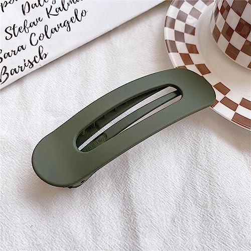 Krokodilklemme, Kopfschmuck, Haarklemme, neue koreanische große Entenschnabel-Clip-Haarspange, Top-Chuck-Haarspange, Damen-Make-up-Haarspange, Haar-Accessoires D (Color : H, Size : Rozmiar uniwersal von BAGLEV