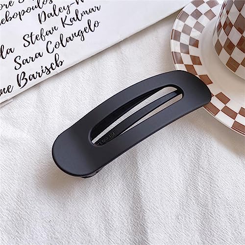 Krokodilklemme, Kopfschmuck, Haarklemme, neue koreanische große Entenschnabel-Clip-Haarspange, Top-Chuck-Haarspange, Damen-Make-up-Haarspange, Haar-Accessoires D (Color : K, Size : Rozmiar uniwersal von BAGLEV