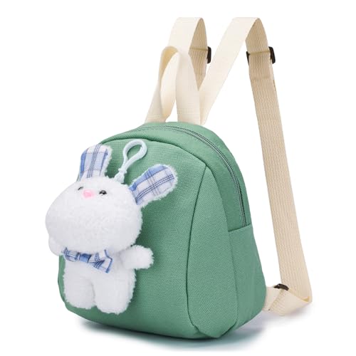 BAGROUPS 27x22x14cm Kinder Jungen Mädchen Stofftier Plüsch Rucksack und Tasche für Kleinkinder Kinderrucksack, Kleiner Plüschrucksack von BAGROUPS