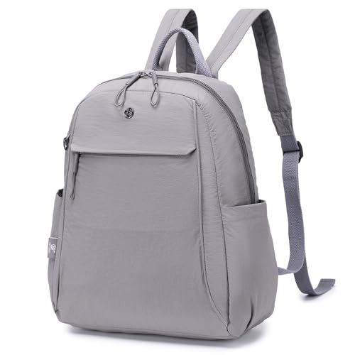 BAGROUPS Handgepäck Rucksack 40x30x15cm British Airways Wasserdicht Reiserucksack Handgepäck 14 Zoll Laptop Tagesrucksäcke 20L Anti Diebstahl Tasche Travel Backpack für Urlaub Damen Herren Grau von BAGROUPS
