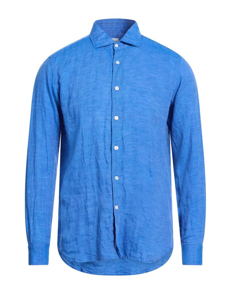 BAGUTTA Hemd Herren Blau von BAGUTTA