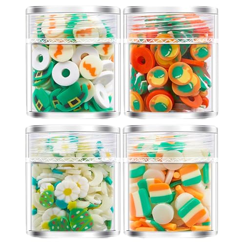 4 Flaschen Bunte 3D Nagelanhänger Zum Basteln Von Frauen Verleihen Ihrem Nagel Einen Hauch Von Persönlichem Stil von BAHJKASD