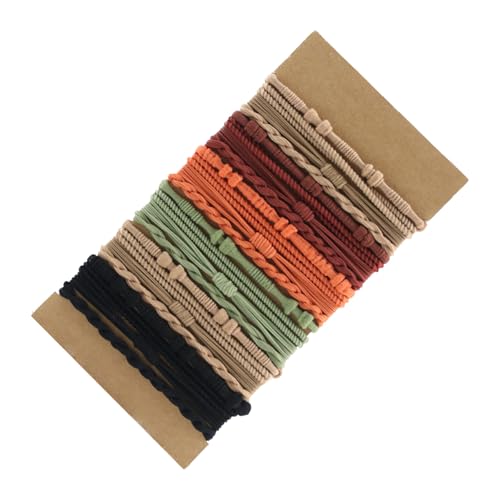 BAHJKASD Mehrzweck Elastische Haargummis 20 Stück Geflochtene Haar Accessoires Bastelbedarf Für Modische Looks Tägliche Freizeitkleidung BAHJKASD Mehrzweck Elastische Haargummis 20 Stück Geflochtene Haar Accessoires Bastelbedarf Für Modische Looks Tägliche Freizeitkleidung von BAHJKASD